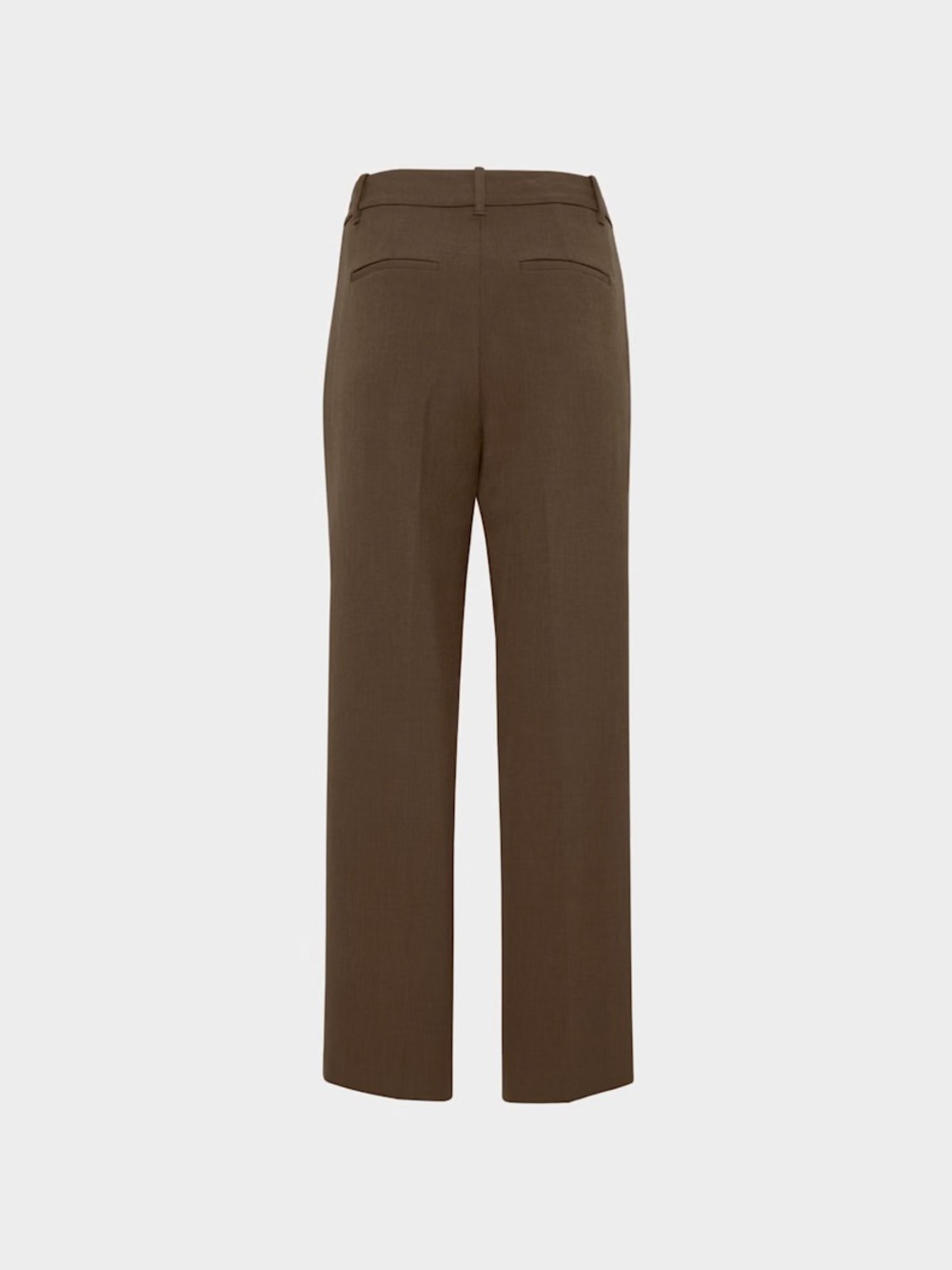 NWT Aritzia The Effortless Pant (Re)ssential - Heather Rich Cocoa Size 4 - Tall - Picture 7 of 9